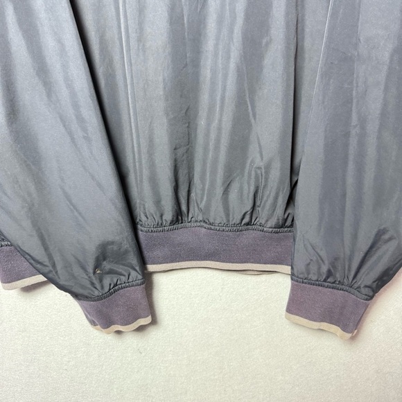 Fenwick Mens Vintage Fishing Pullover V-Neck Windbreaker Black Jacket Size XL - Picture 3 of 12